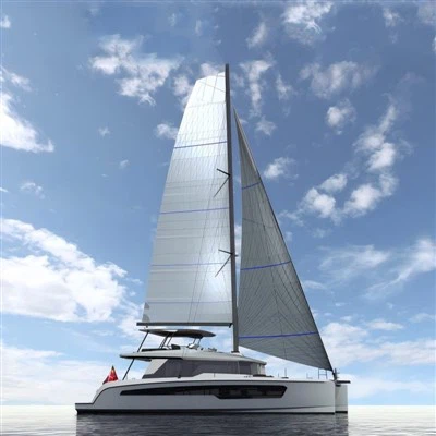 เรือยอชท์ล่องเรืออลูมิเนียม